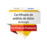 Insignia Certificado profesional de Análisis de Datos